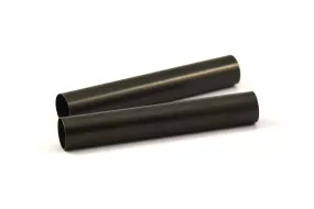 6 Oxidized Brass Tubes (8x50mm) Bs 1548