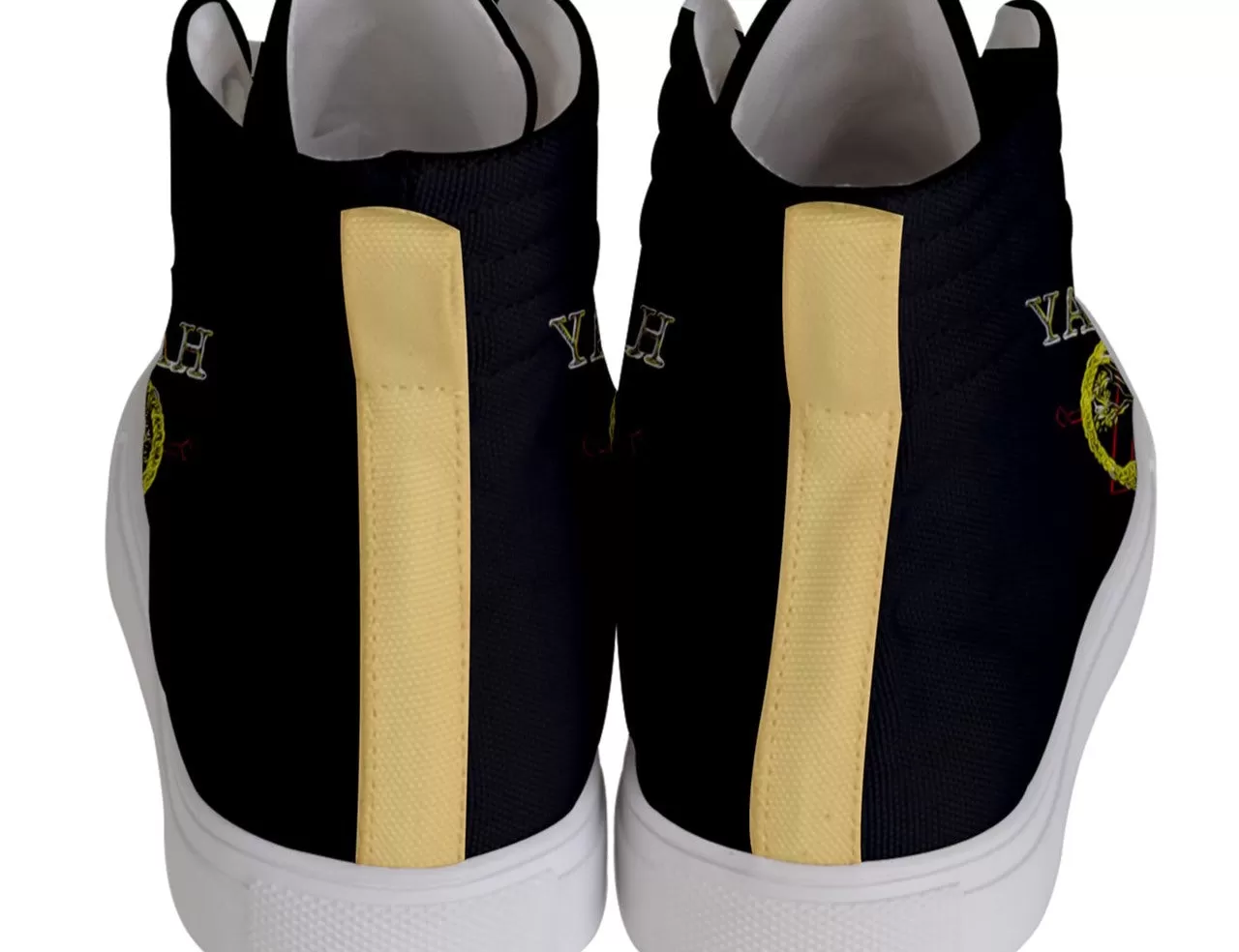 A-Team 01 Gold Men High Top Skate Shoes (max size = US 11.5)