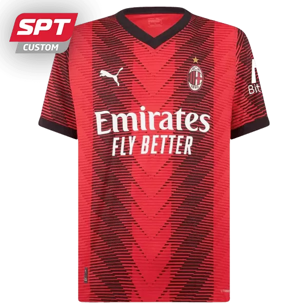 AC Milan Authentic Adults Home Jersey - 23/24