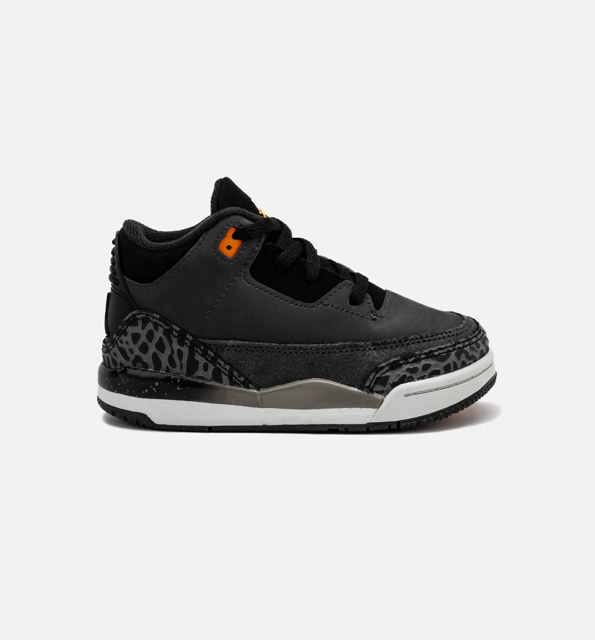 Air Jordan 3 Retro Fear Infant Toddler Lifestyle Shoe - Night Stadium/Total Orange