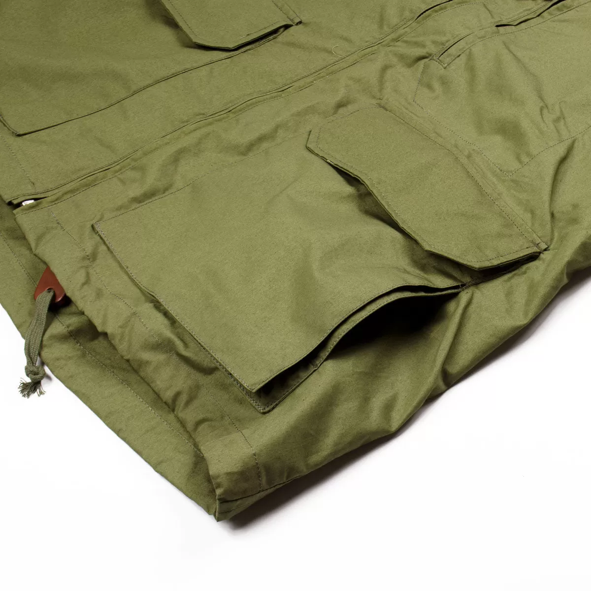 Arpenteur - Mission II Parka - Olive Sail Gabardine