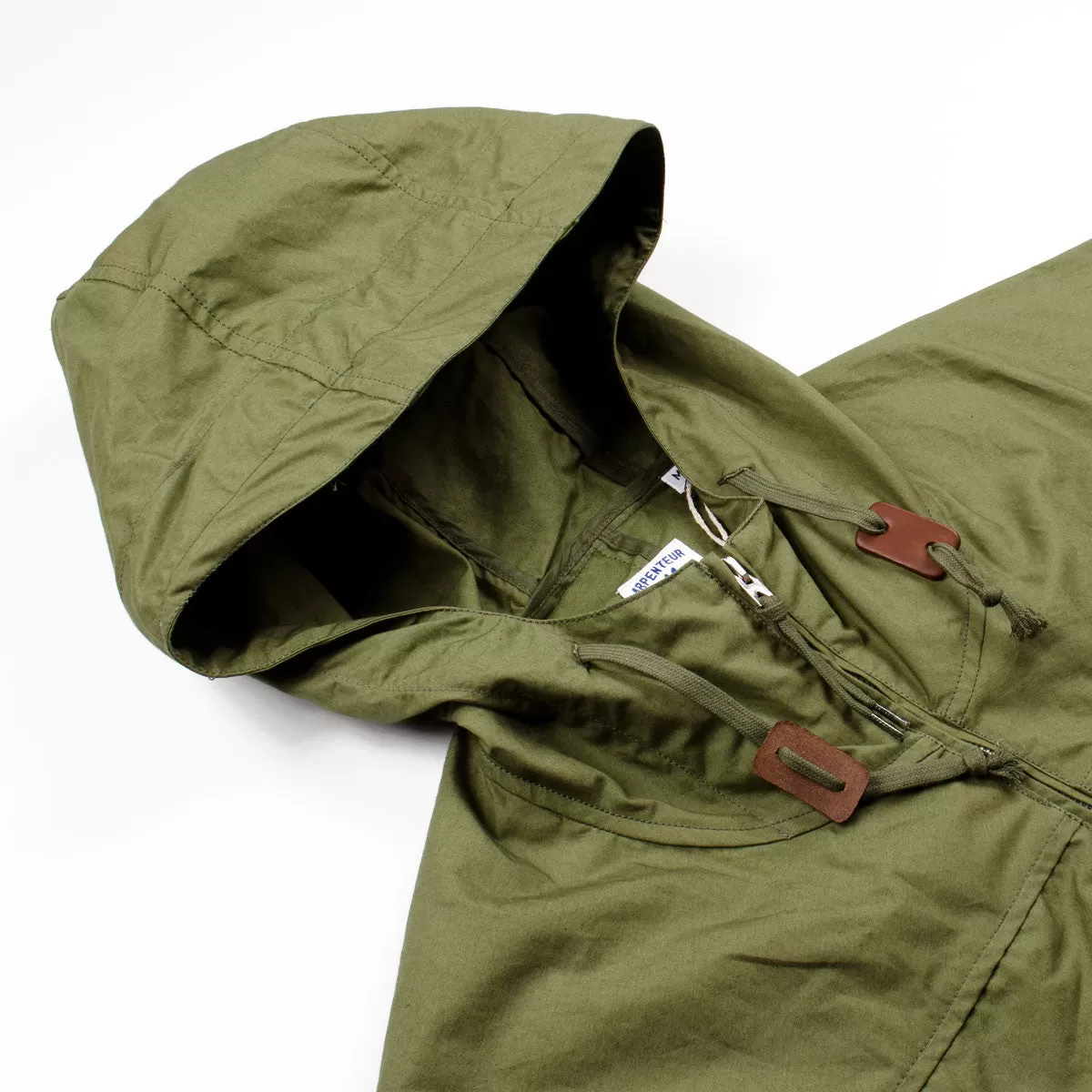 Arpenteur - Mission II Parka - Olive Sail Gabardine