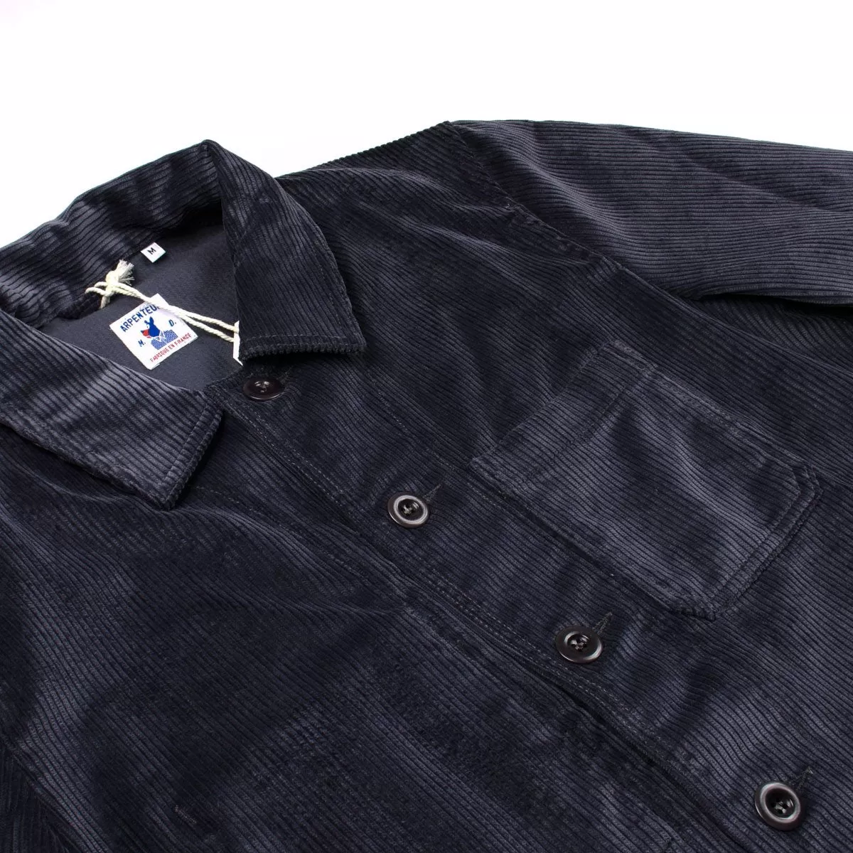 Arpenteur - Travail Work Jacket - Grey Heavy Corduroy