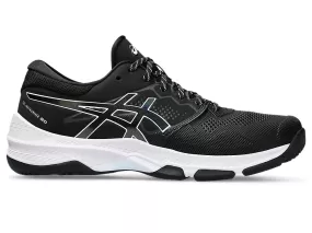 ASICS WOMEN'S GEL-NETBURNER 20 BLACK/WHITE SHOES