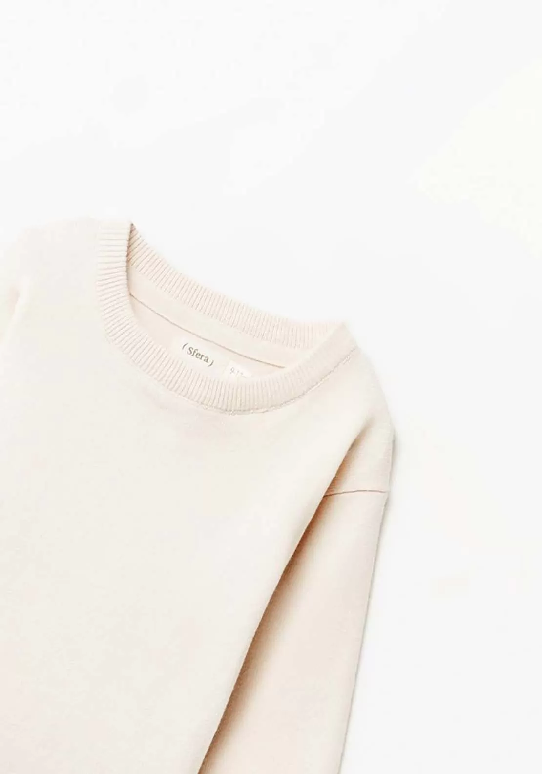 Basic Knit Jumper - White