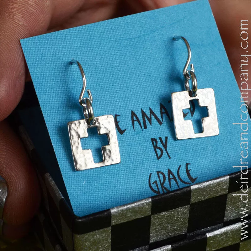 Be Amazed by Grace Cross Earrings