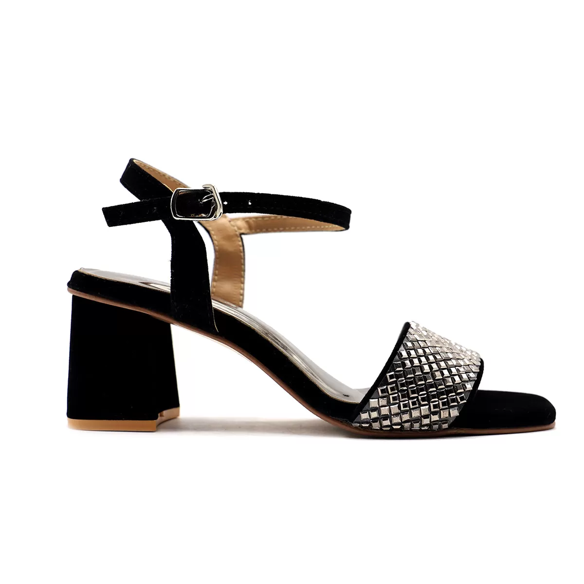 Black Fancy Sandal 066654