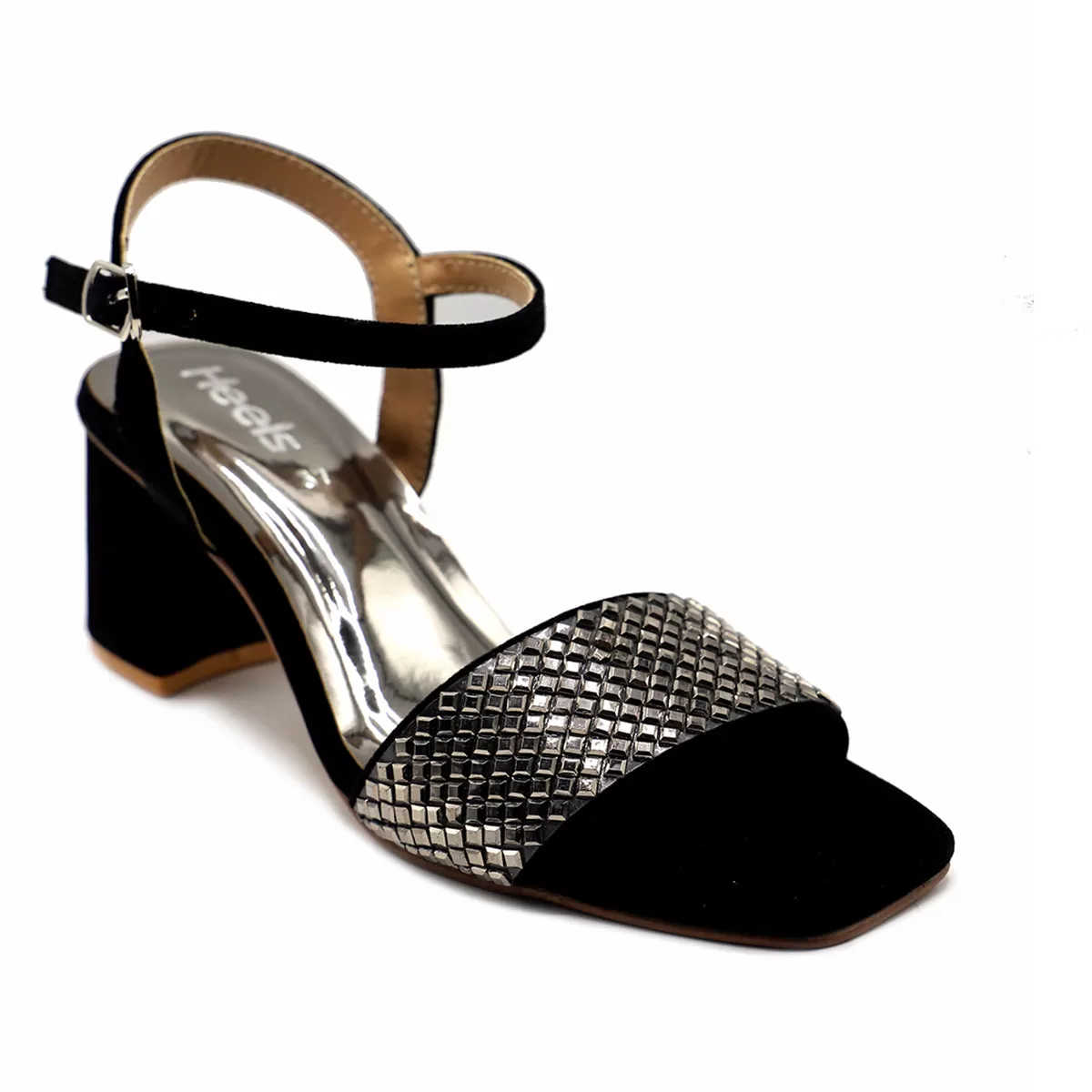 Black Fancy Sandal 066654