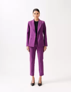 BLAZER UNIQUE CHIC 0048001 ROXO SILVIA SARJA POLIAMIDA