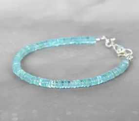 Blue Apatite Bracelet