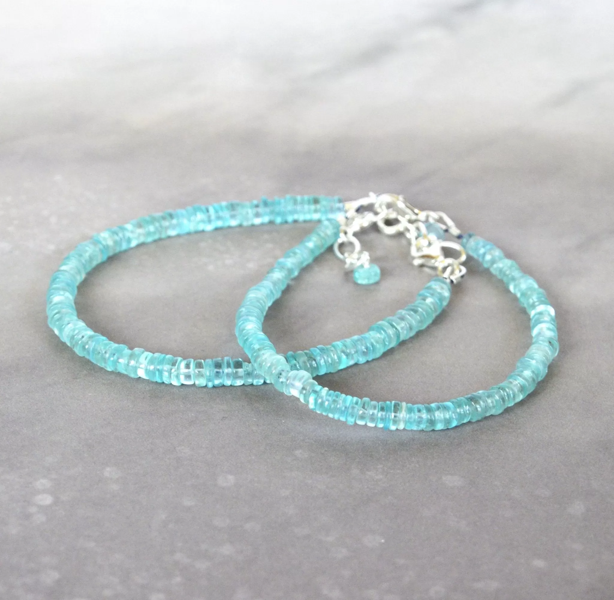 Blue Apatite Bracelet