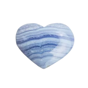 Blue Lace Agate Heart