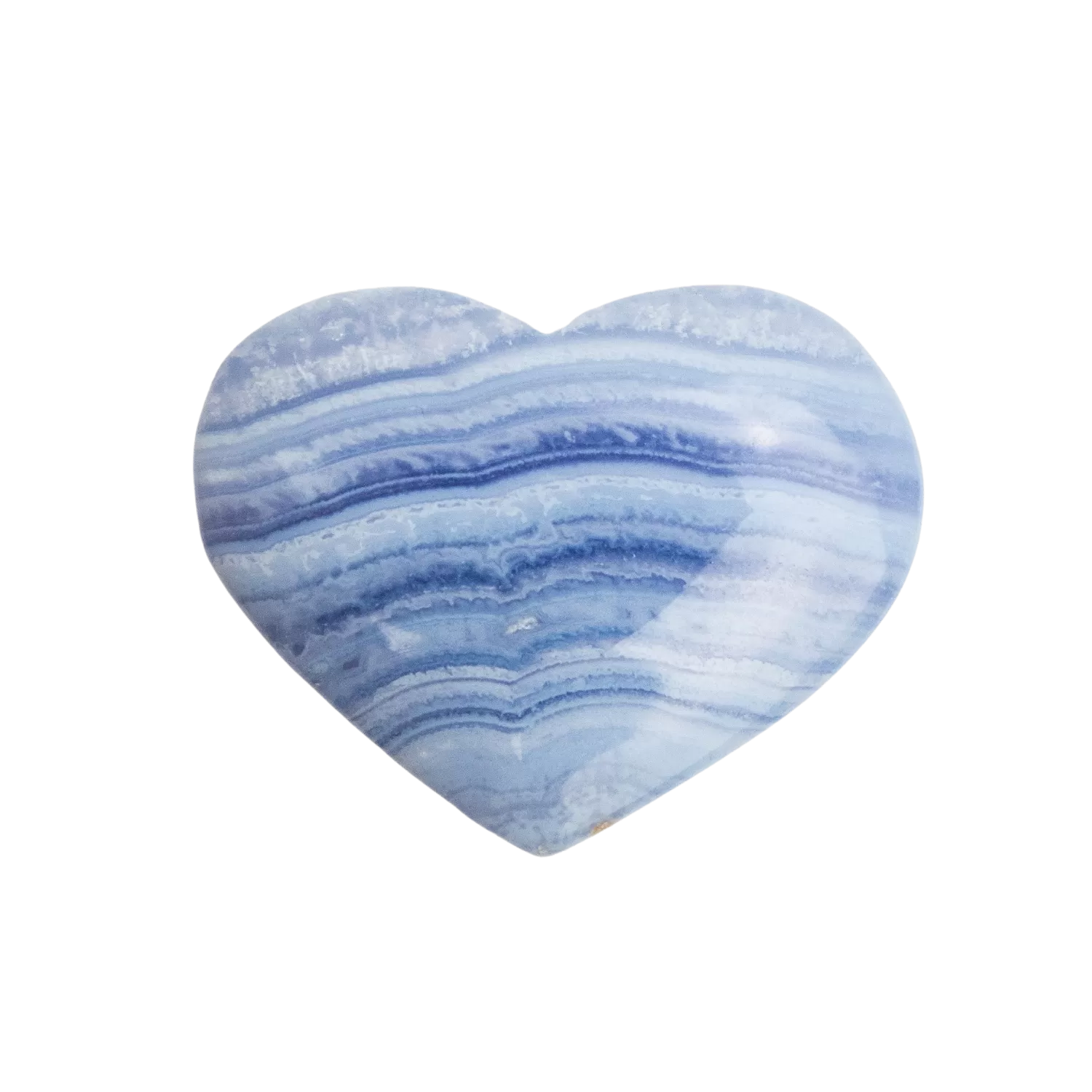 Blue Lace Agate Heart