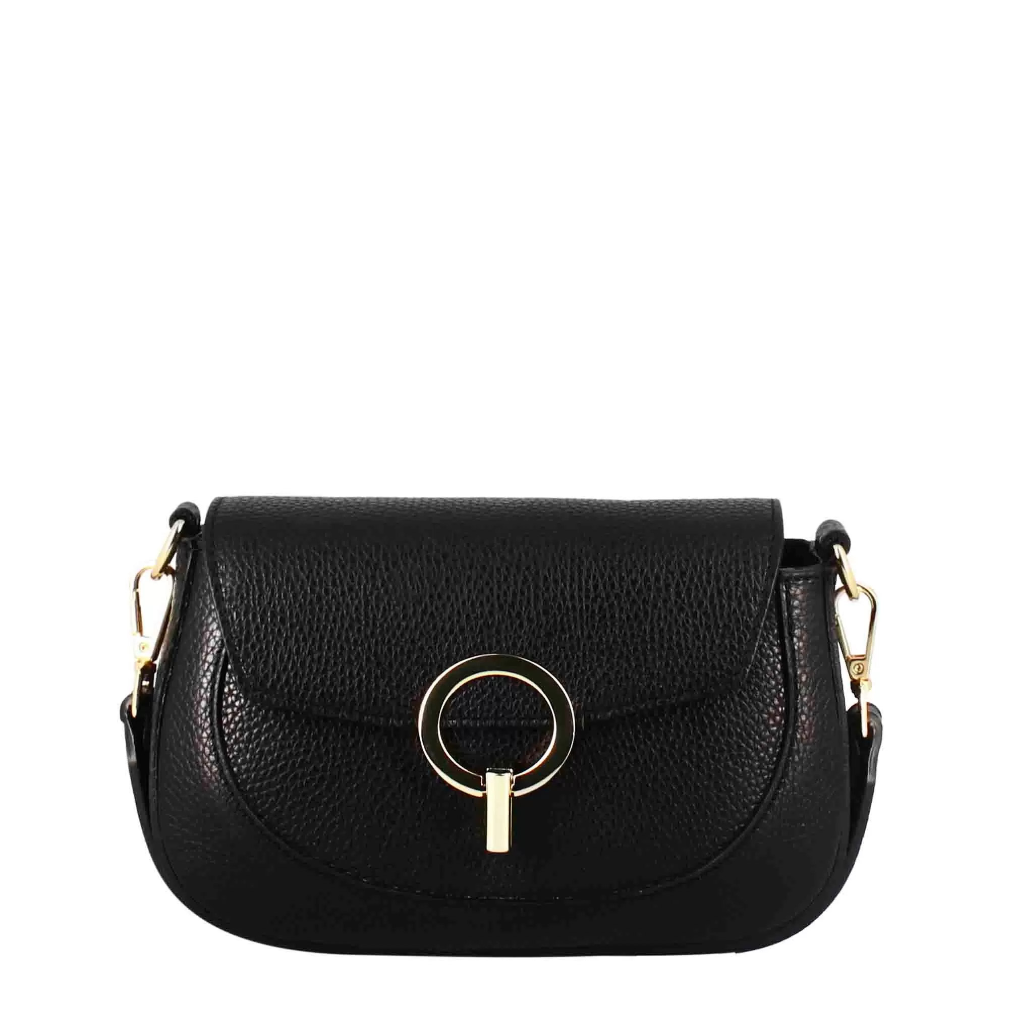 Borsa a mano Grace da donna in pelle colore nero