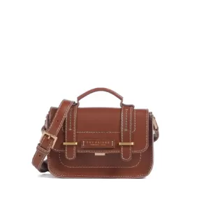 Borsa Donna Mini a Mano THE BRIDGE linea Ester in Pelle Marrone