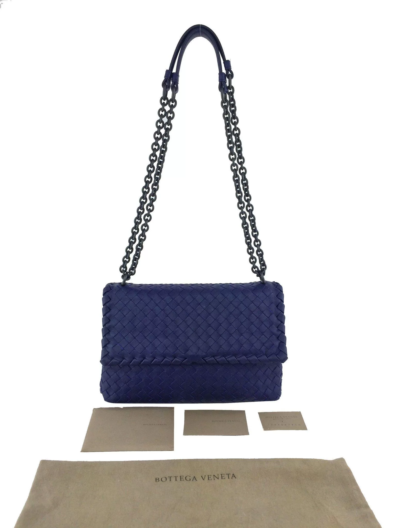 Bottega Veneta Small Olimpia Intrecciato Nappa Shoulder Bag