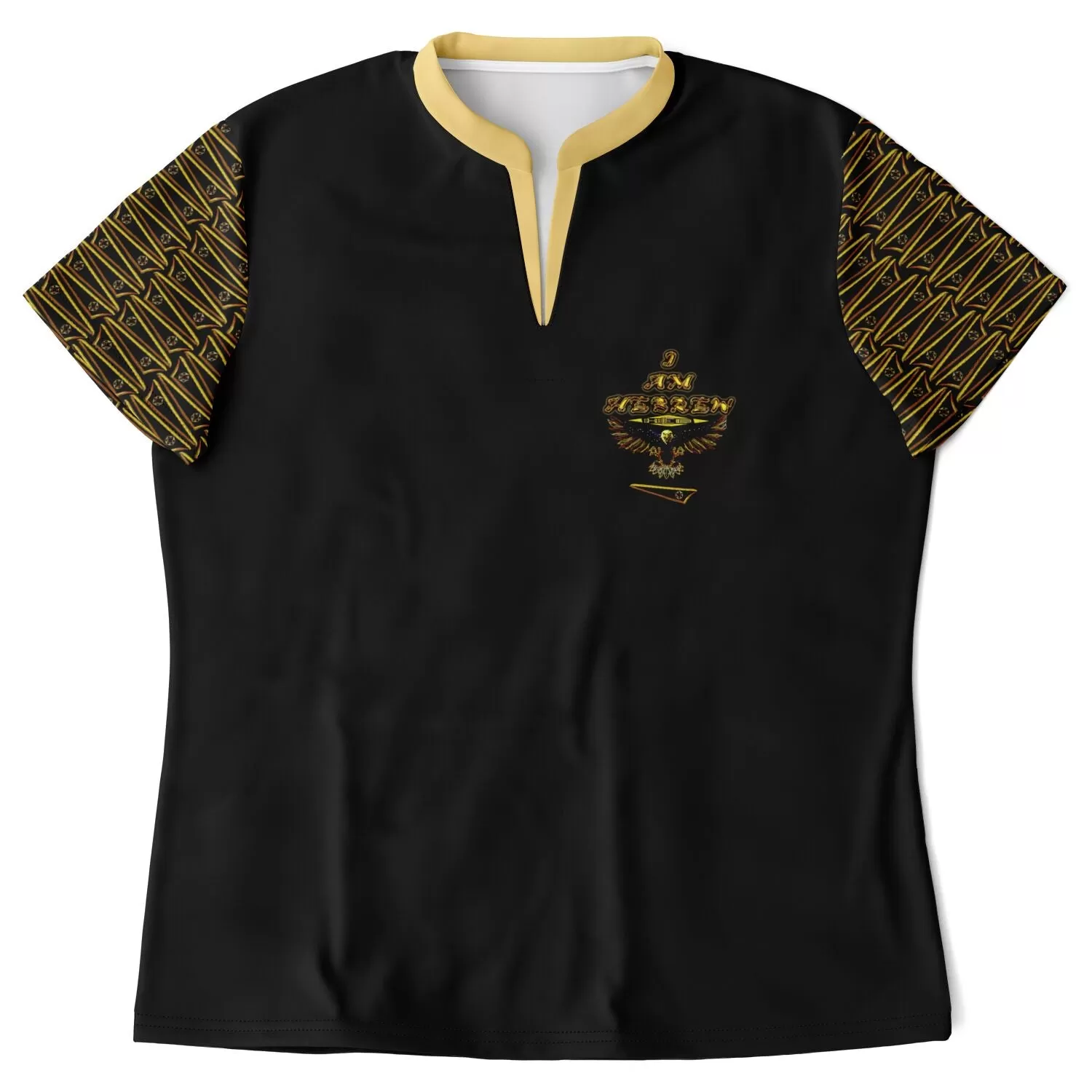 BREWZ Elected Ladies Designer Collarless Polo Shirt