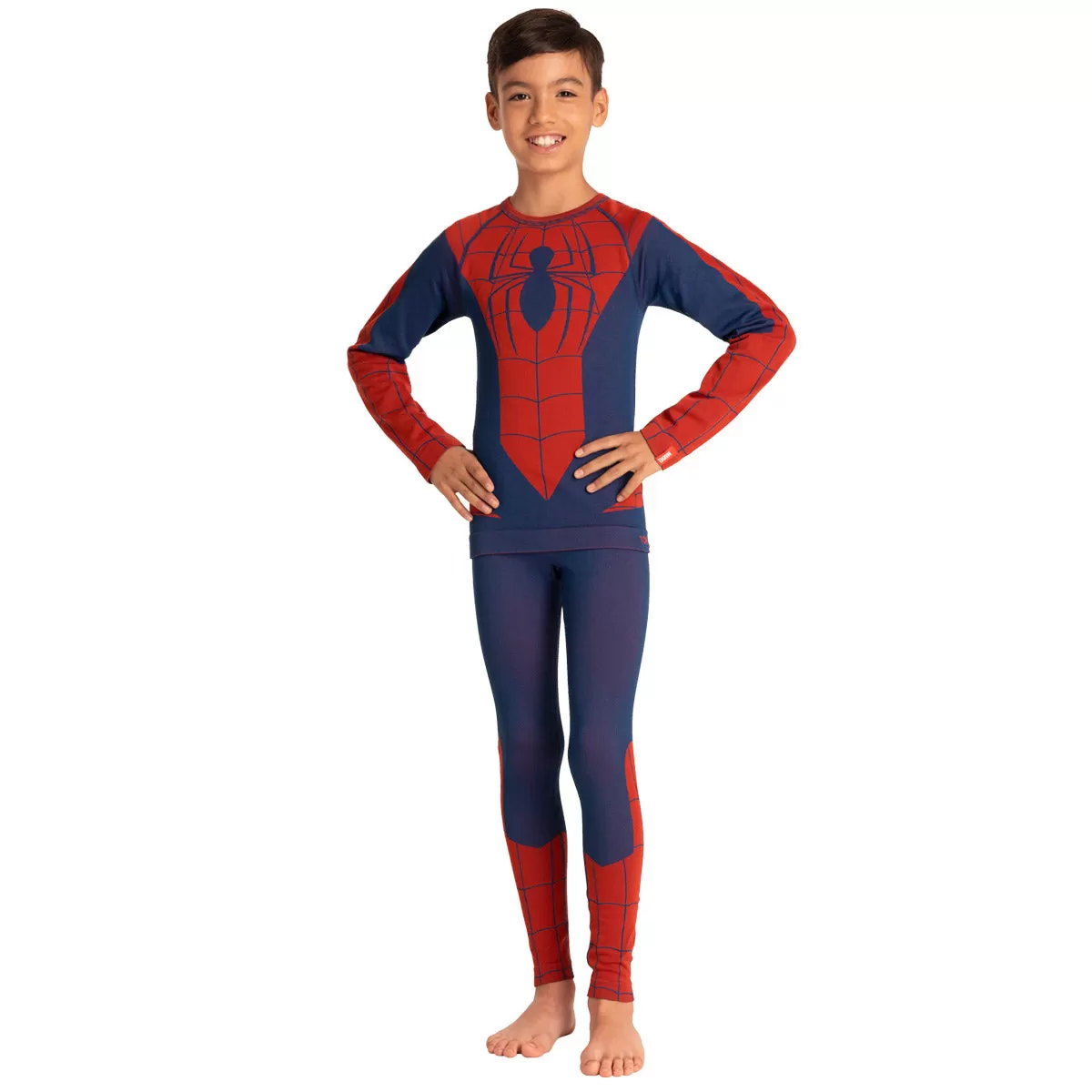 Calza Deportiva Niño Primera Capa Microfibra SPIDER MAN