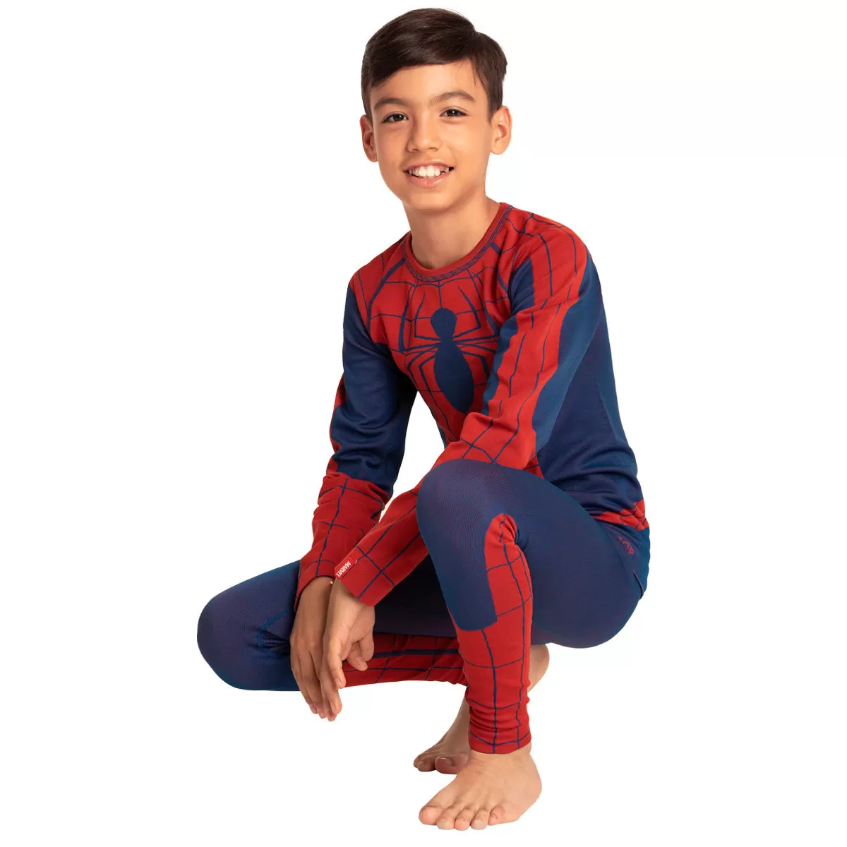 Calza Deportiva Niño Primera Capa Microfibra SPIDER MAN