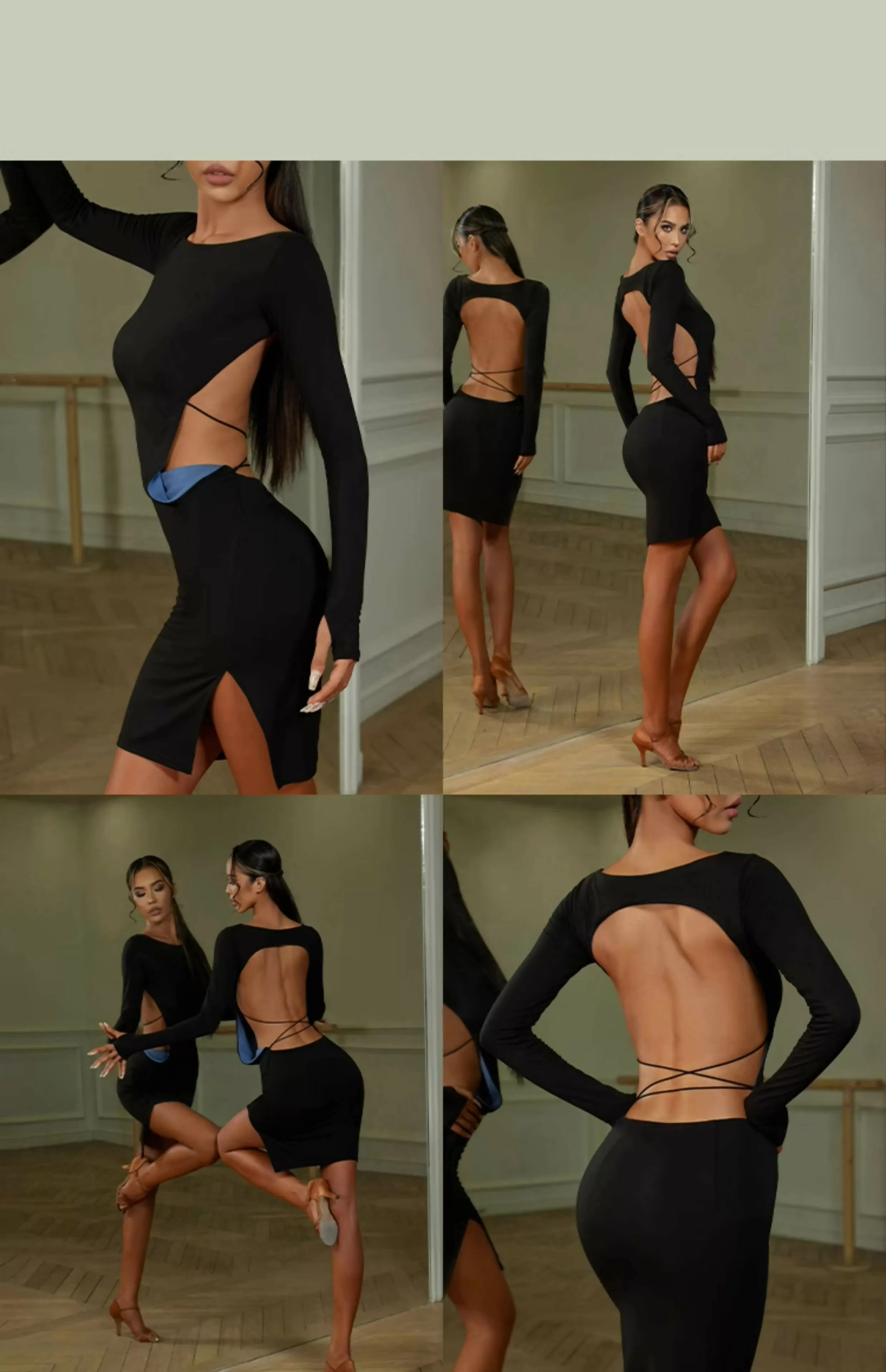 Chic Backless Dress | 2375