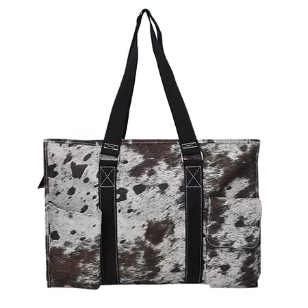 Chic Cow NGIL Zippered Caddy Large Organizer Tote Bag