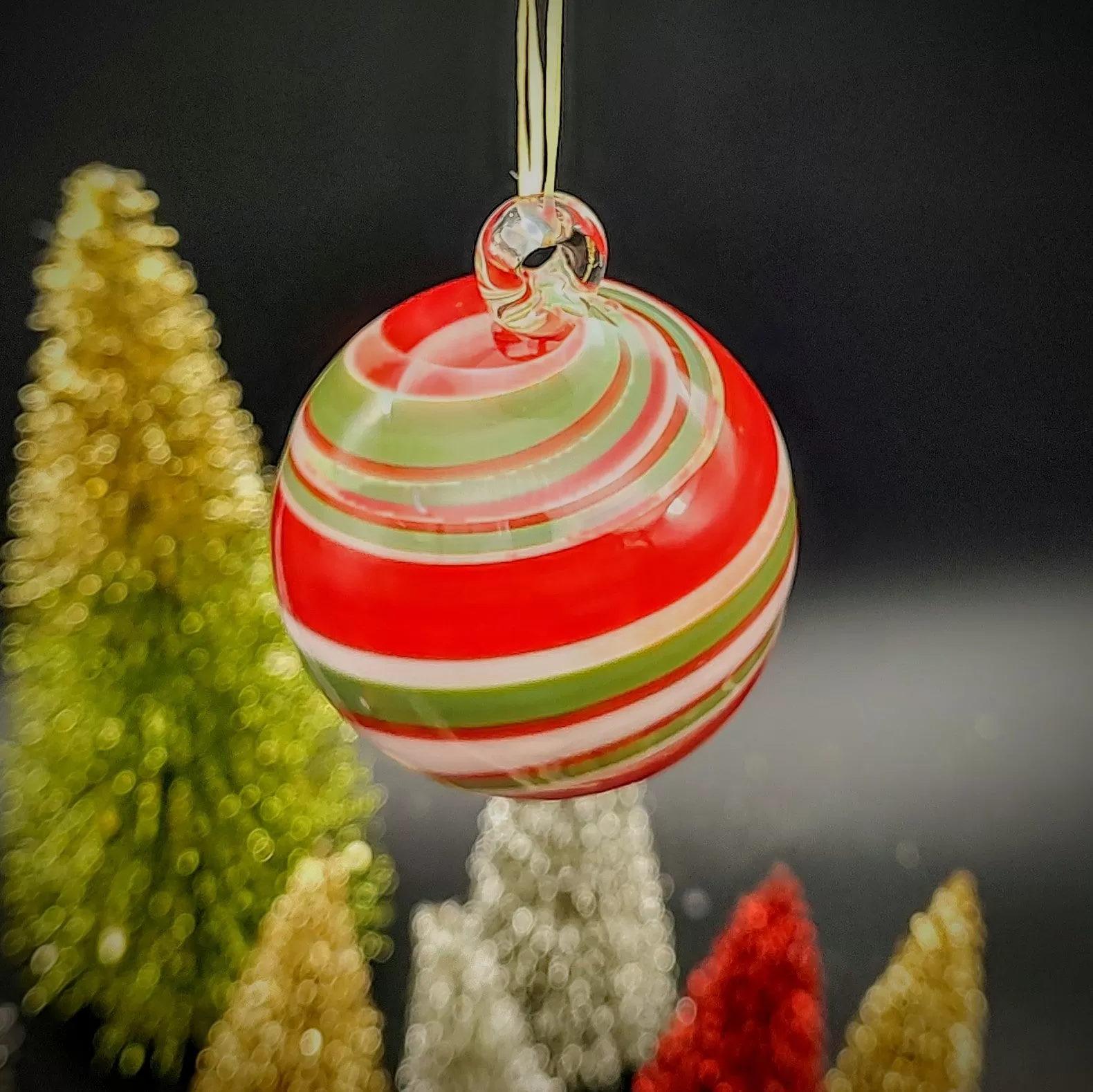 Christmas Ball Ornament (Ready To Ship)