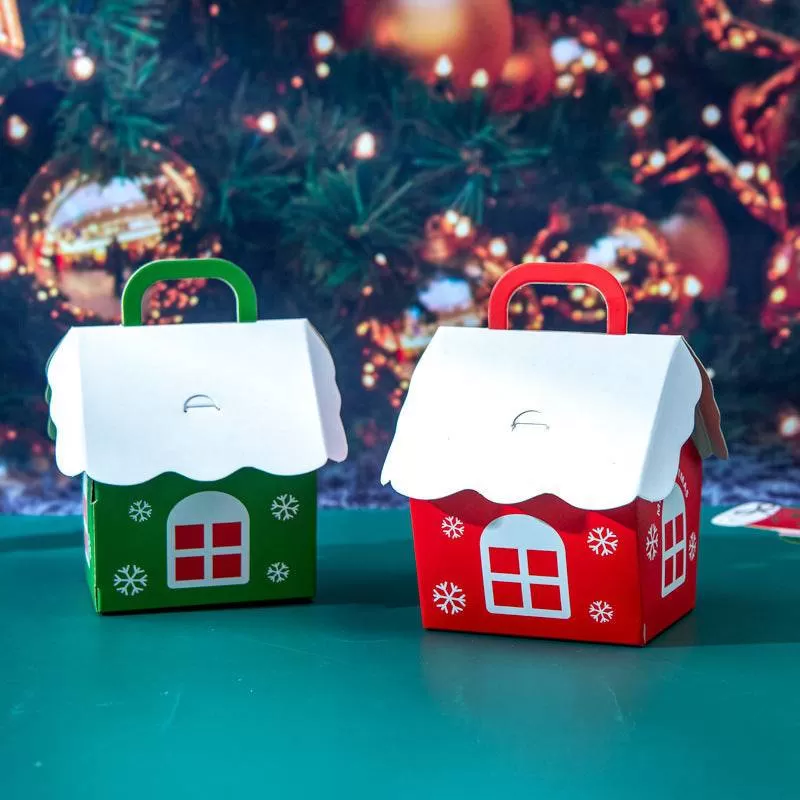 Christmas Candy DIY Paper Box (10pcs)