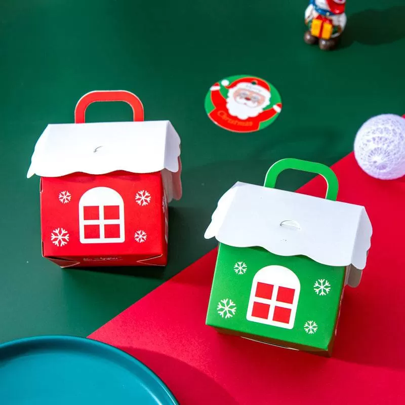 Christmas Candy DIY Paper Box (10pcs)