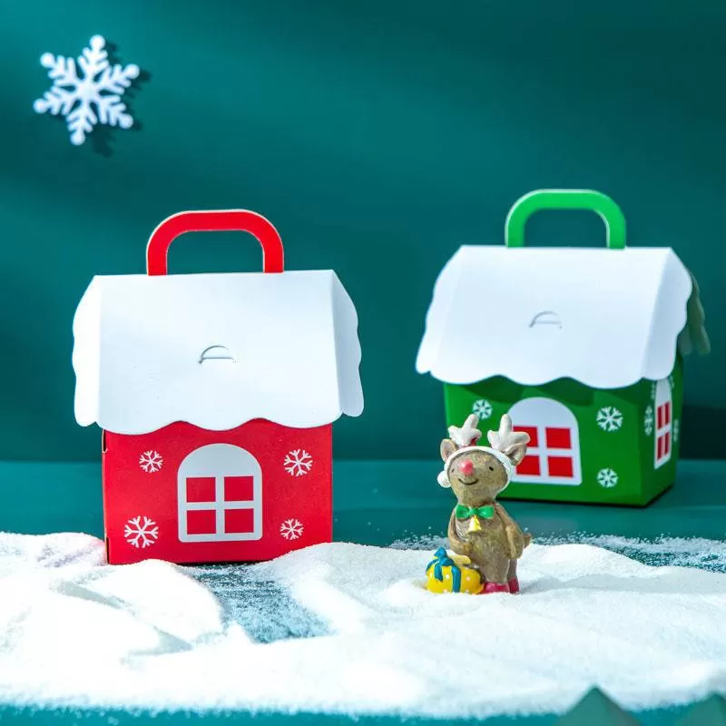 Christmas Candy DIY Paper Box (10pcs)