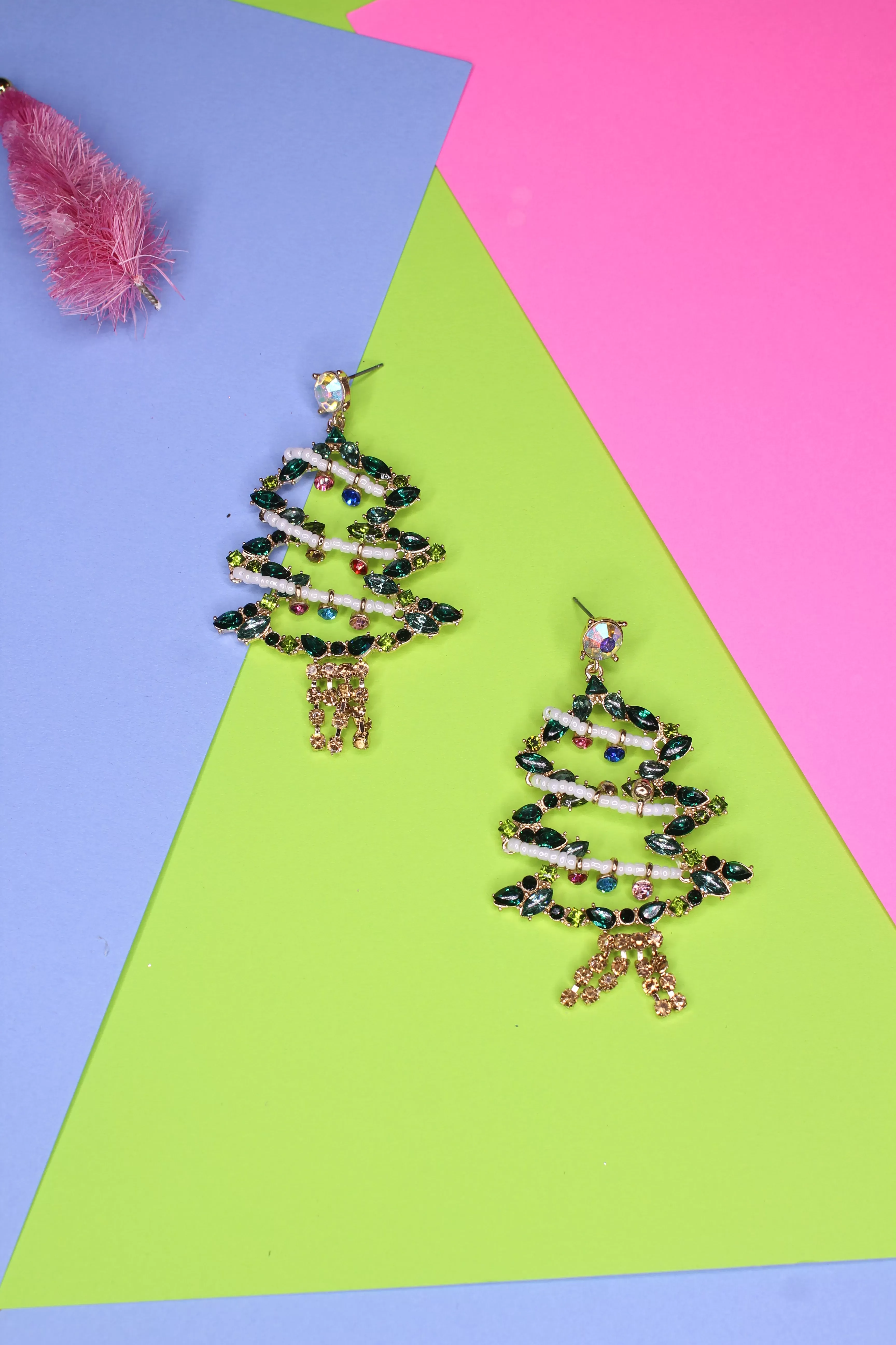 Christmas Tree Earrings