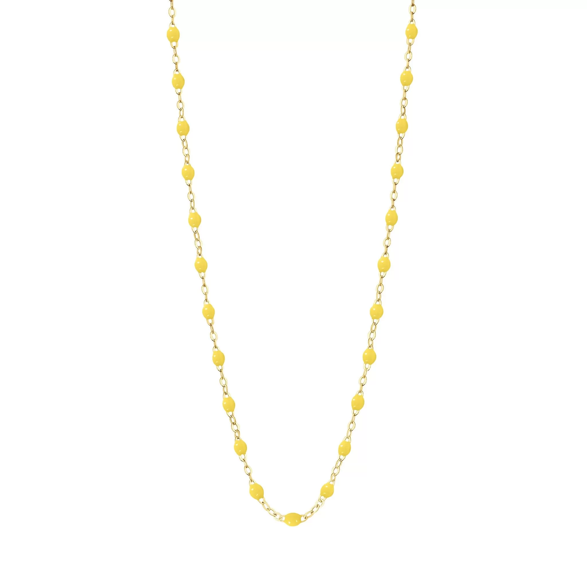 Classic Gigi Lemon necklace, yellow gold, 16.5"