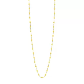 Classic Gigi Lemon sautoir, Yellow Gold, 34"