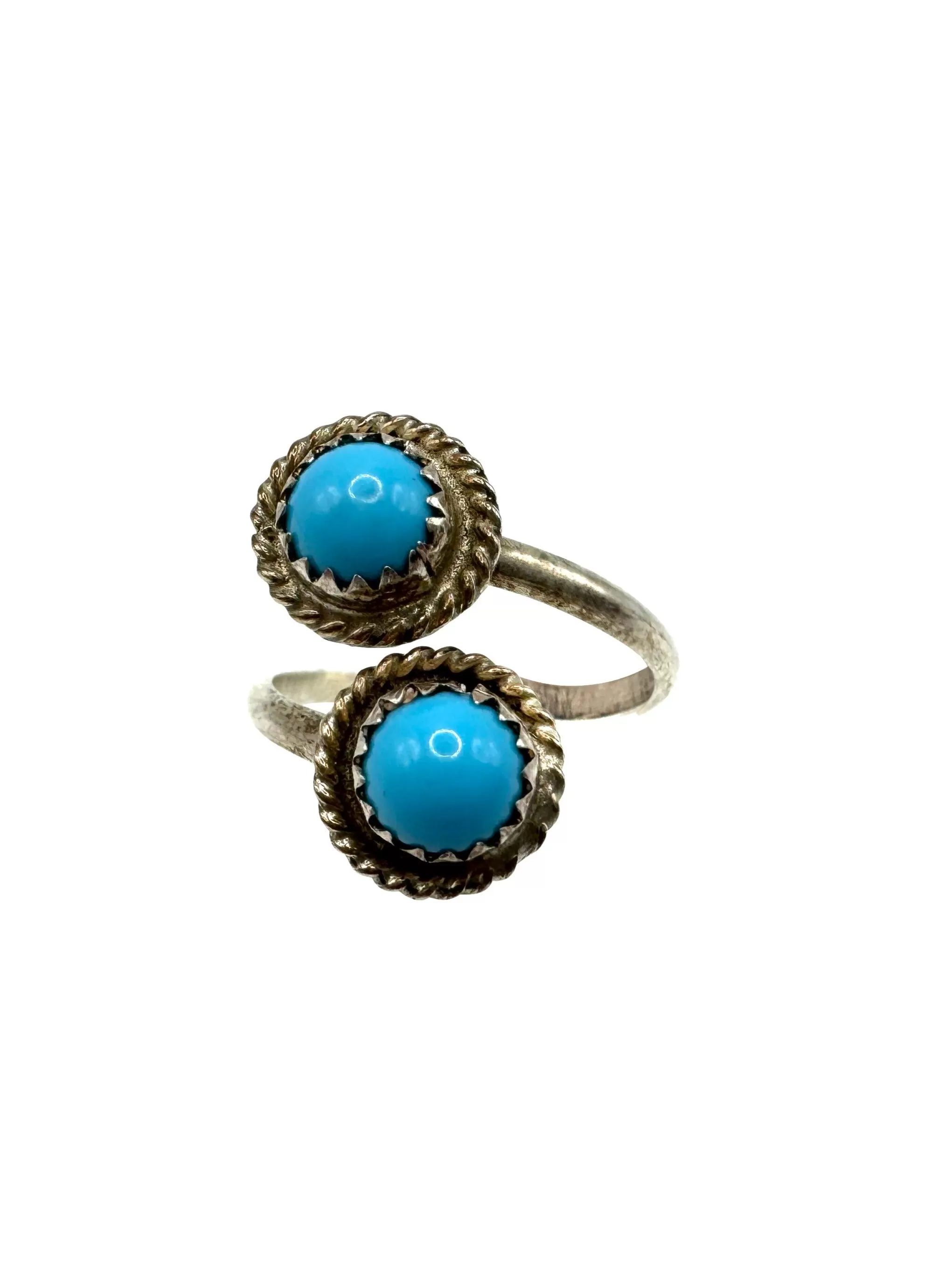 Cloudcroft Adjustable Authentic Turquoise Ring