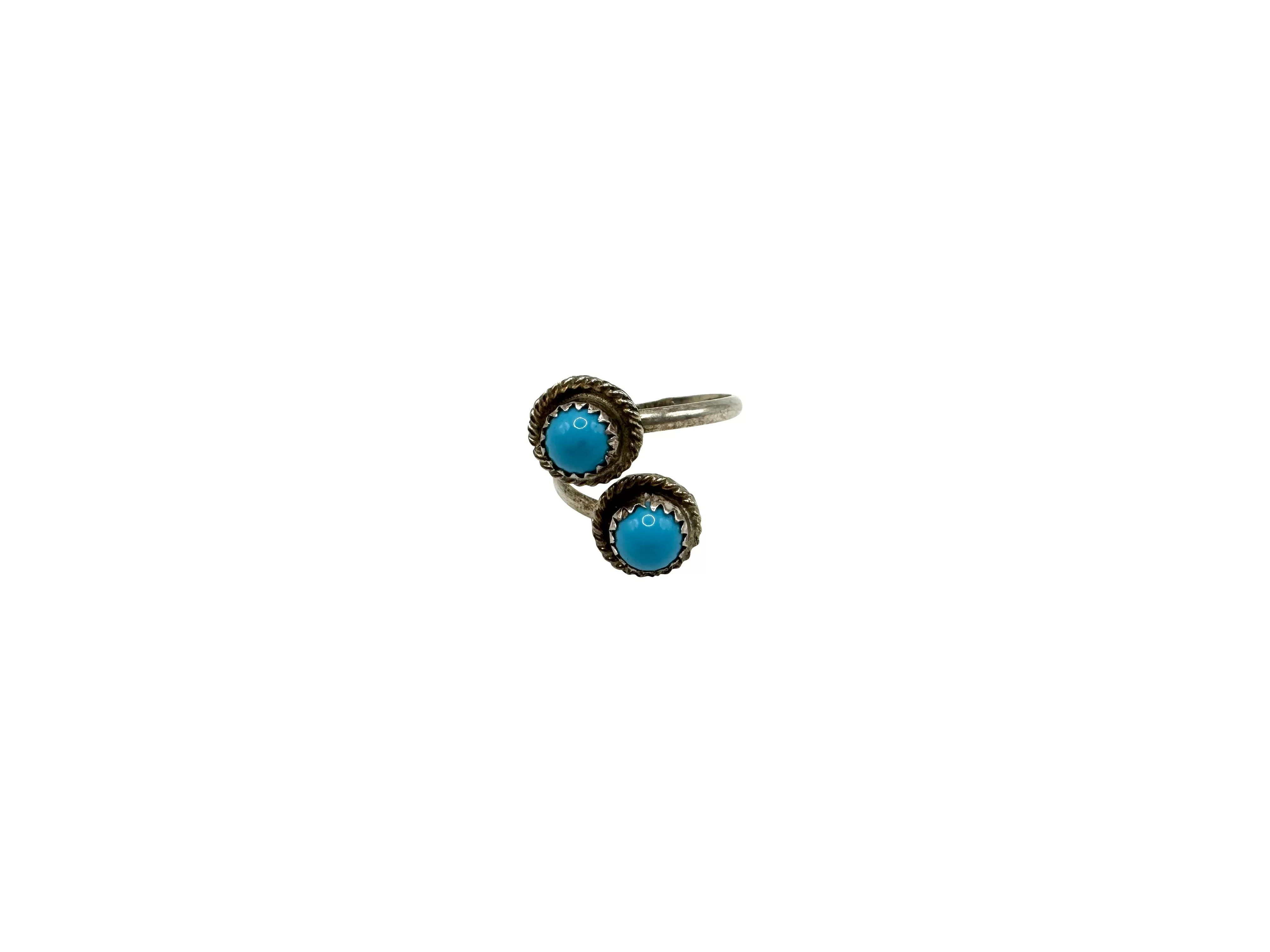 Cloudcroft Adjustable Authentic Turquoise Ring