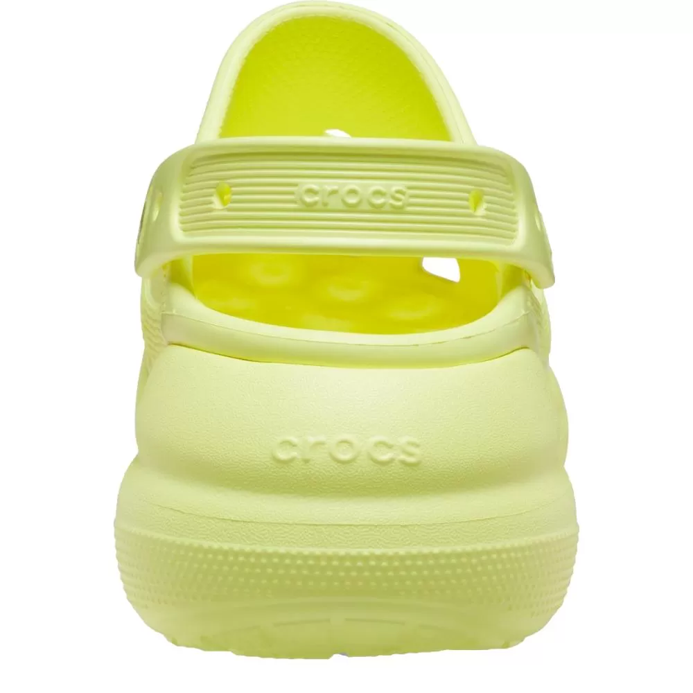 CROCS 203 UA UNISEX CLASSIC CRUSH CLOG-YELLOW