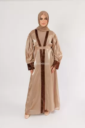 Daisy Brown Abaya