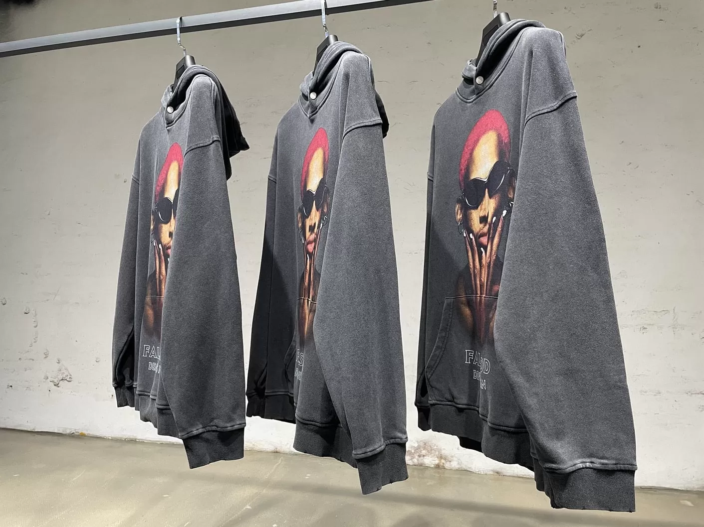 DENNIS RODMAN OVERSIZED HOODIE