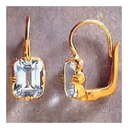 Devon Topaz Earrings