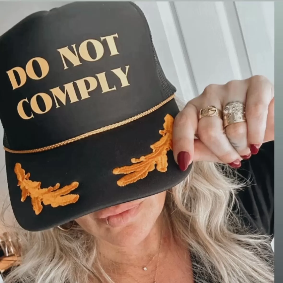 Do Not- The Captain Trucker Hat