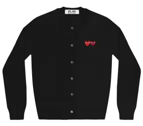 Double Heart Women's Cardigan