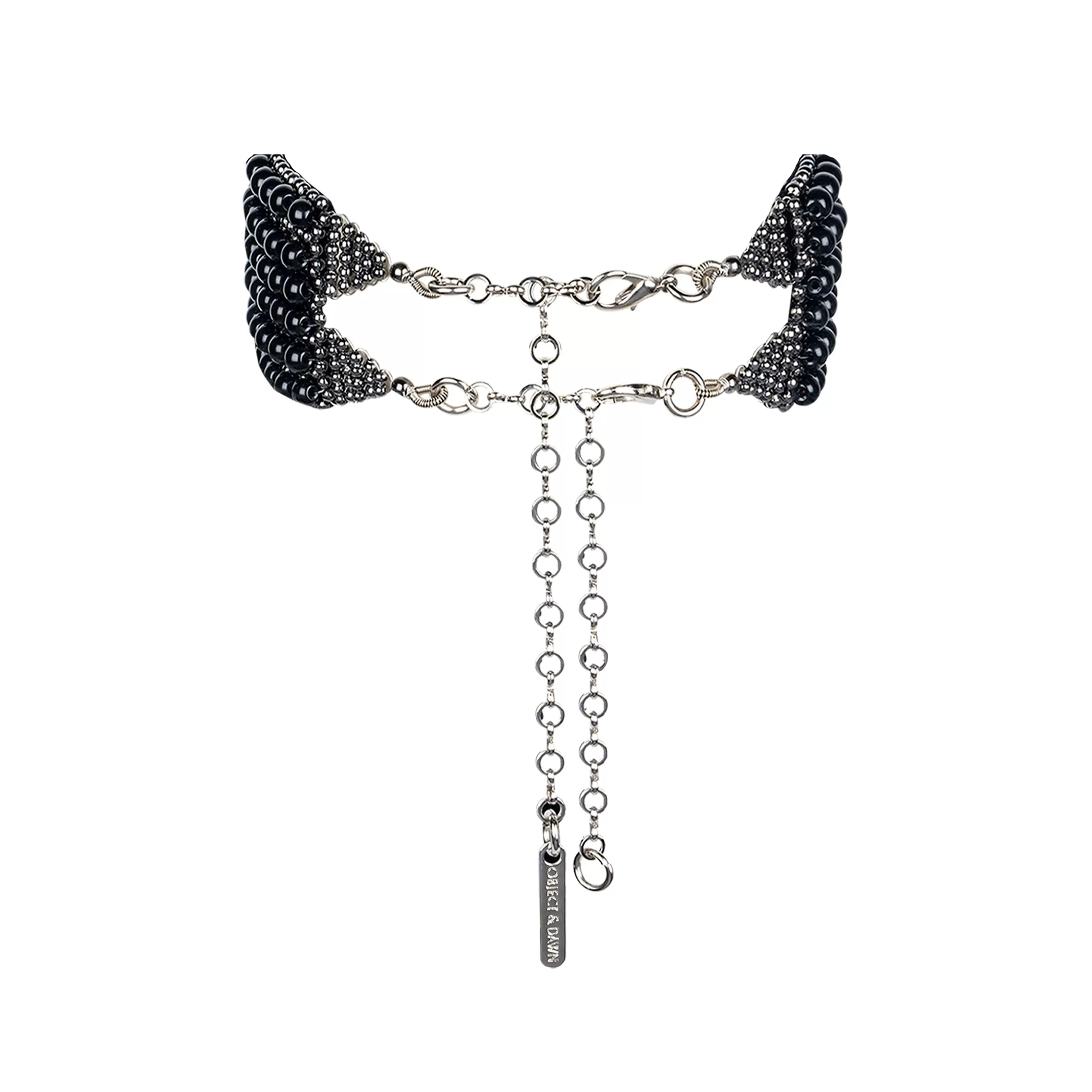 Elohim T-Choker in Jet Black