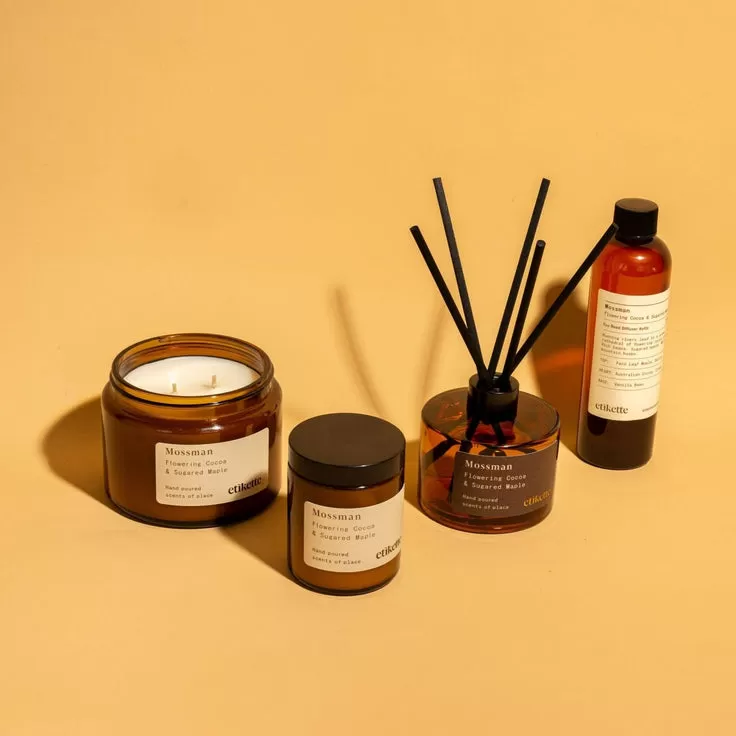 Etikette Mossman Candle and Eco Reed Room Diffuser