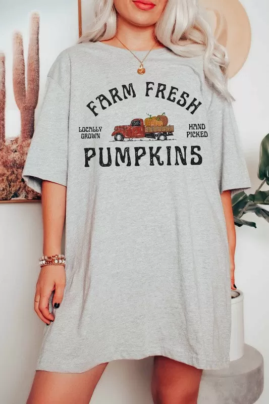 FARM FRESH PUMPKINS GRAPHIC TEE