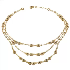 Fiamma 18K Gold & Multi-Stone Necklace