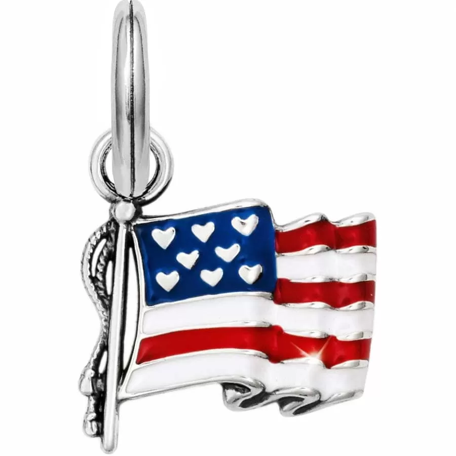 Flag Of Freedom Charm