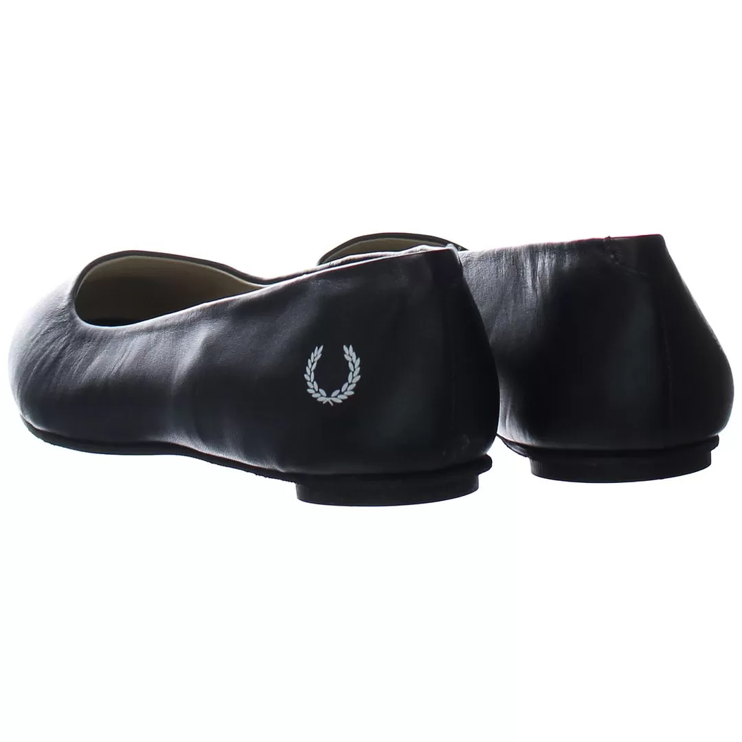 Fred Perry Low Womens Black Shoes