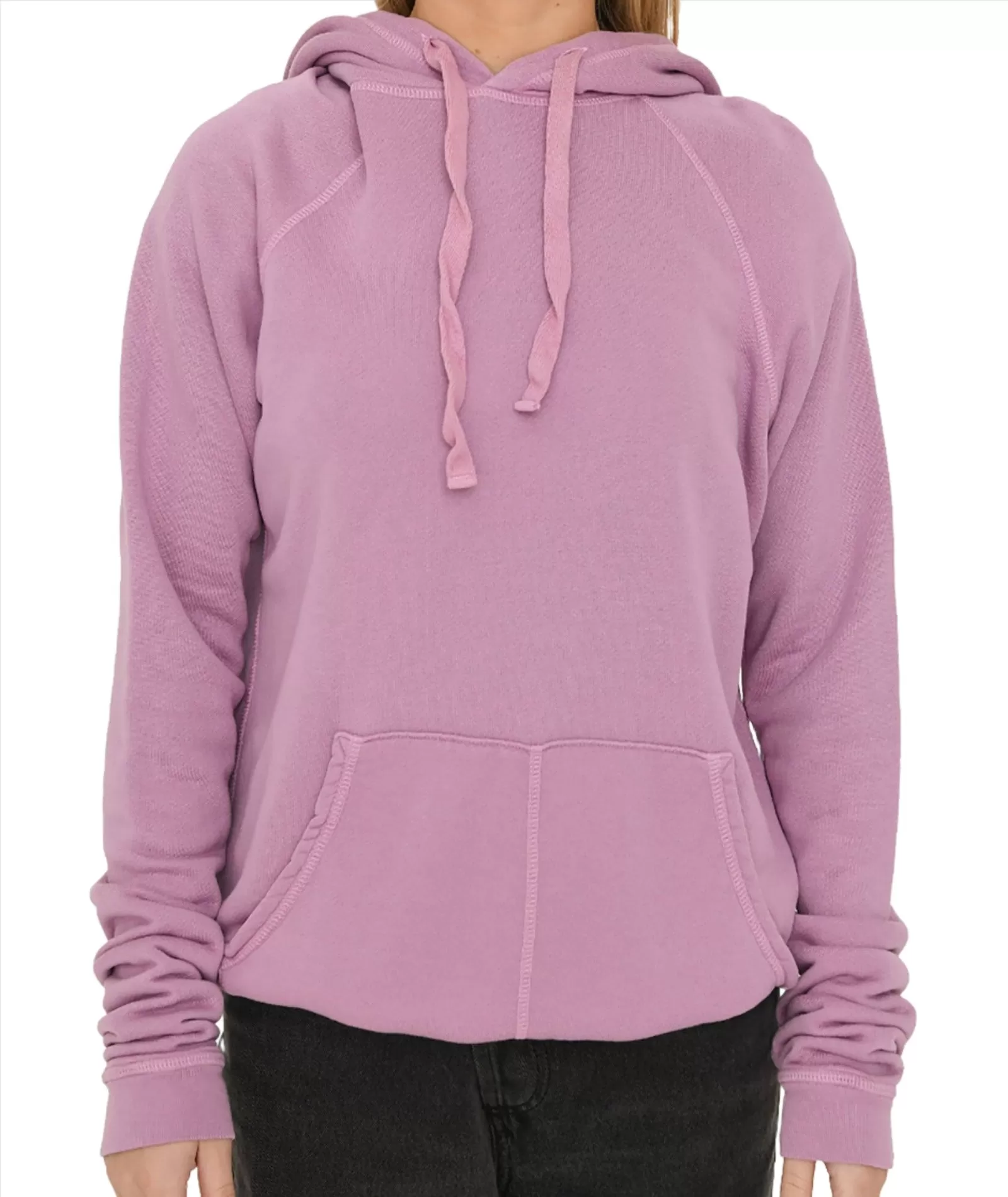 FREECITY Women Superfluff Lux Pullover Hoodie Petal