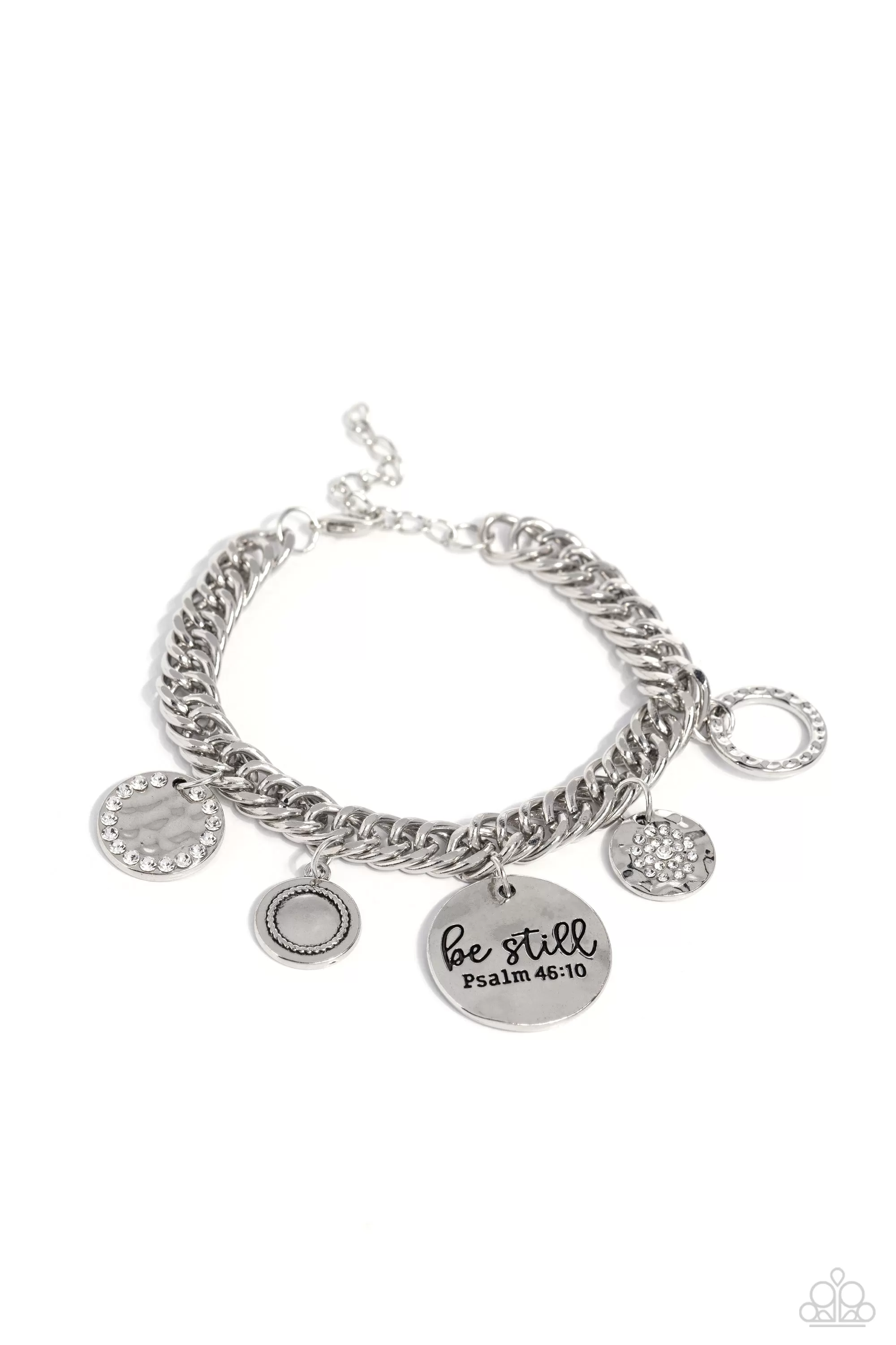 GLITTER and Grace White-Bracelet