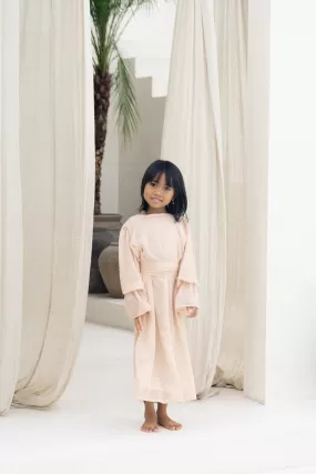 Glittering Sand Kids Abaya