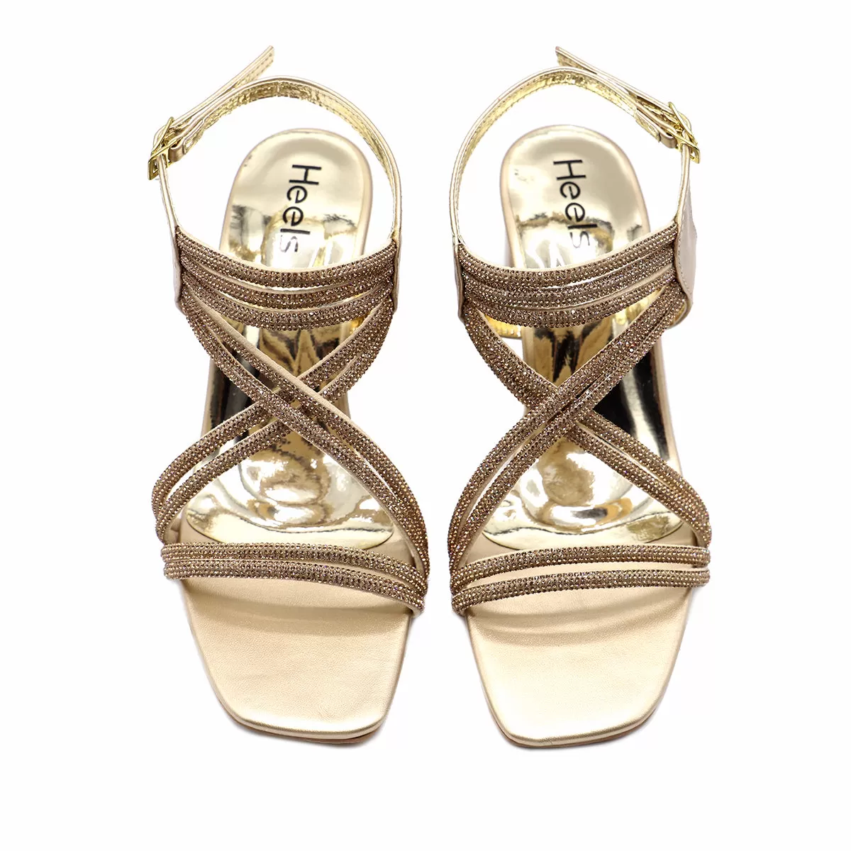 Golden Bridal Sandal 066696